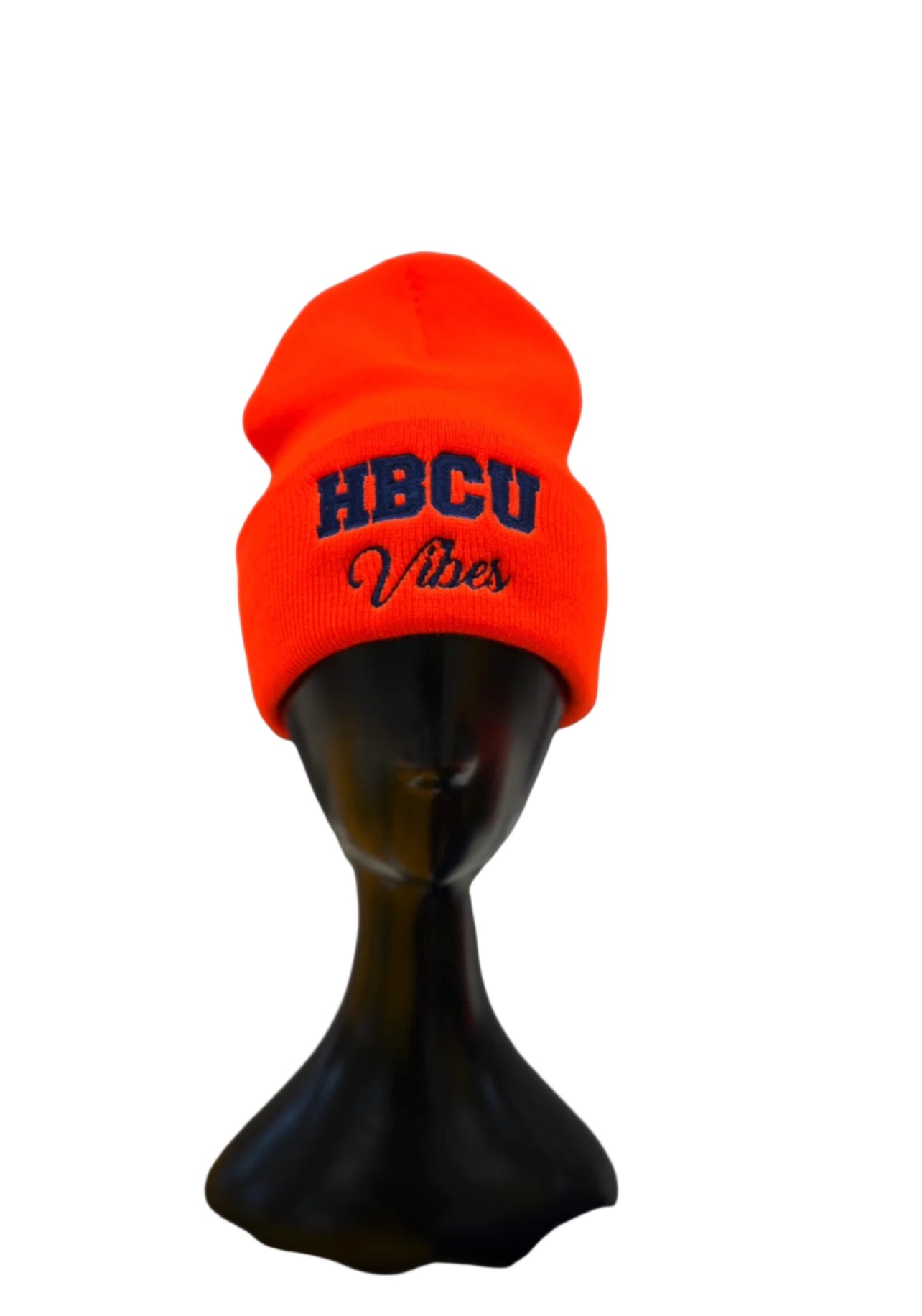 HBCU Bright Orange Beanie