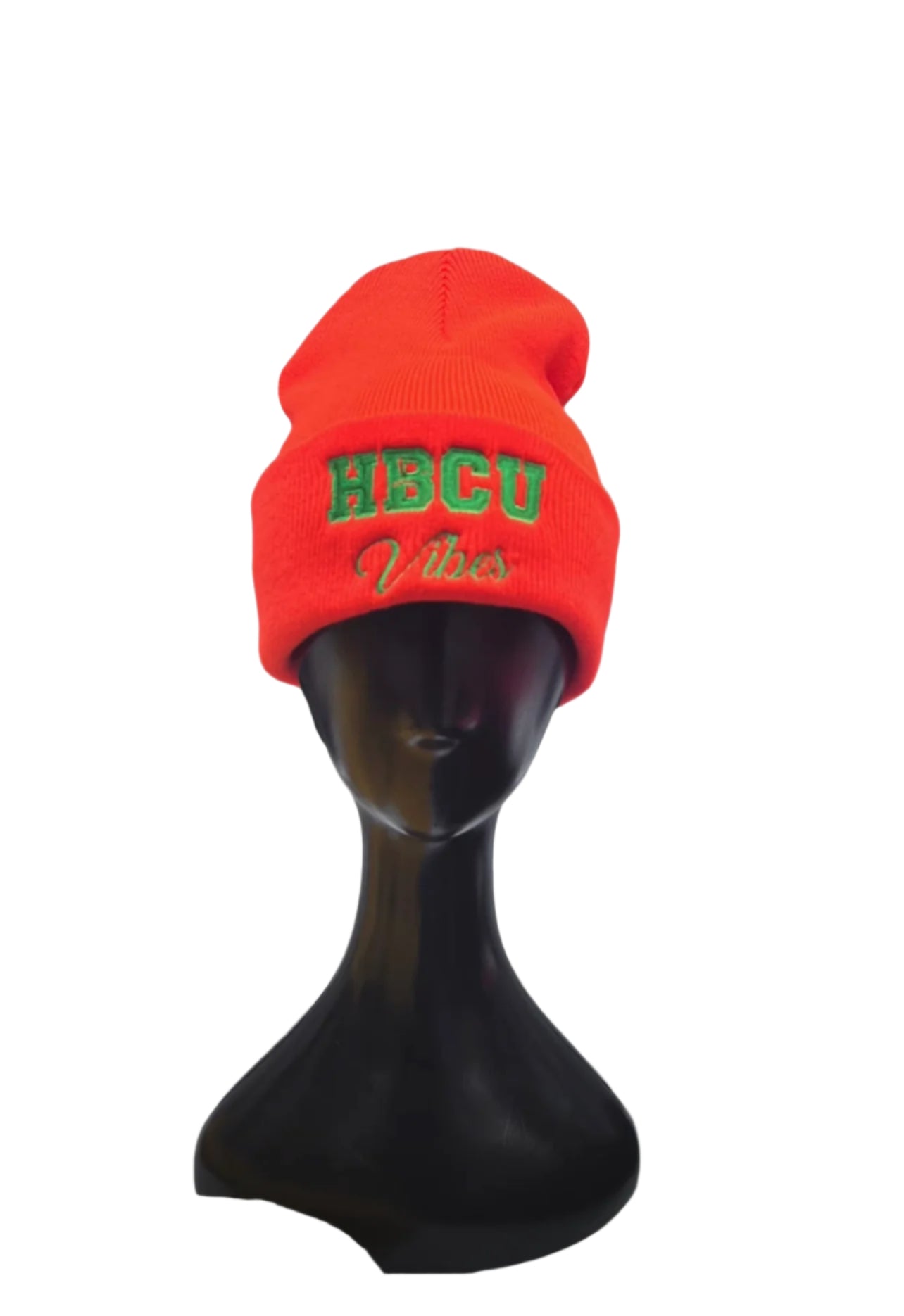 HBCU Bright Orange Beanie