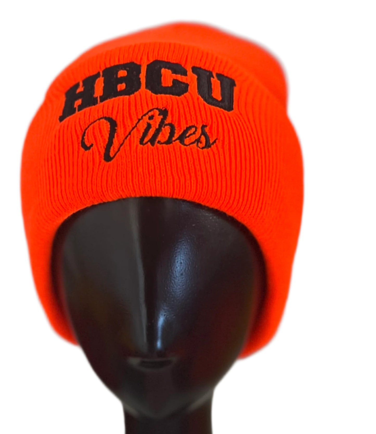 HBCU Bright Orange Beanie