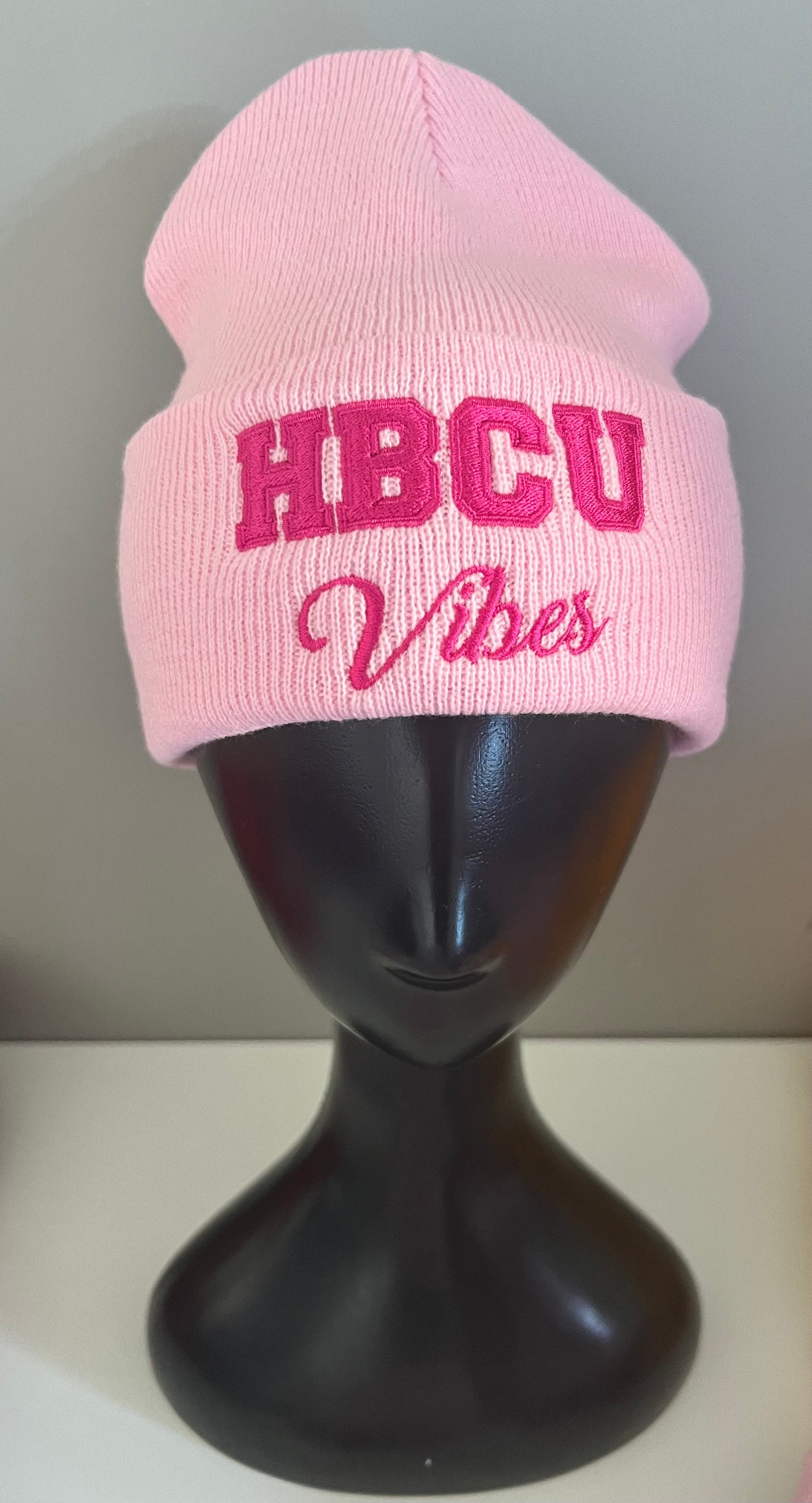 HBCU Pink Beanie