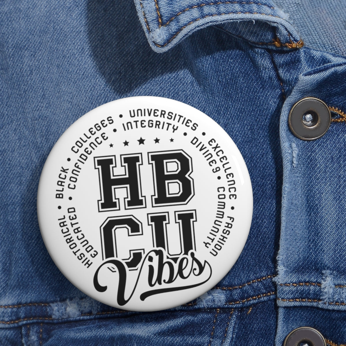 HBCU Vibes Pin Buttons
