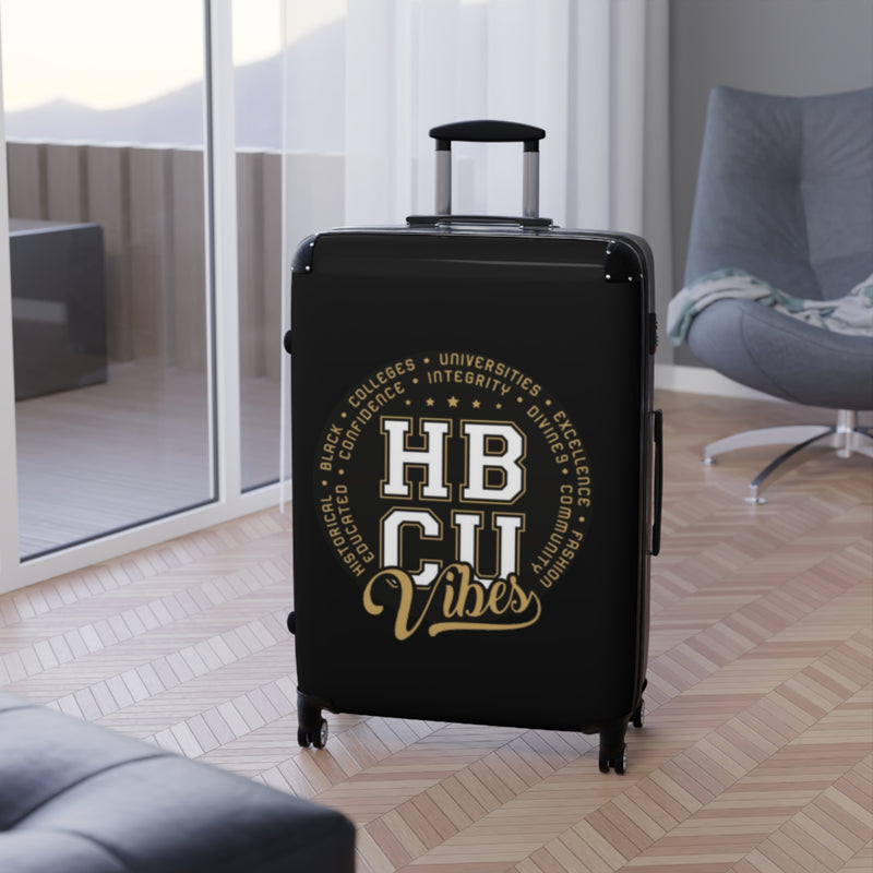 HBCU Inspired Circle Suitcase