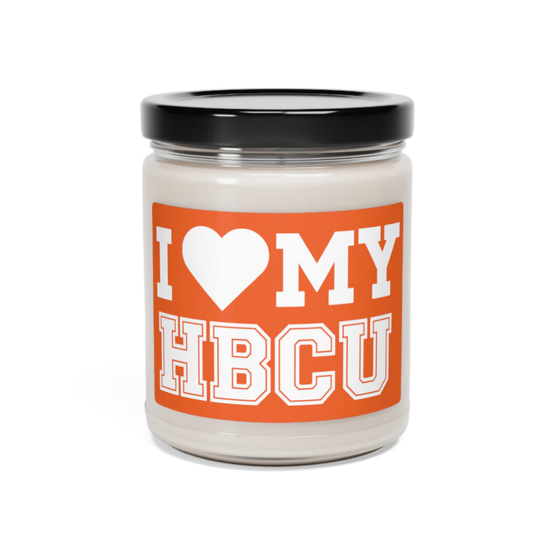 HBCU Scented Soy Candles | "I Love MY HBCU" Label.