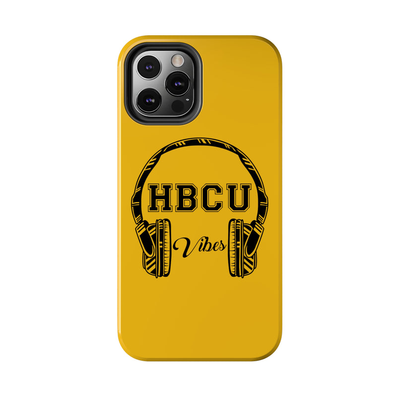 HBCU Vibes Phone Cases | Yellow+Black