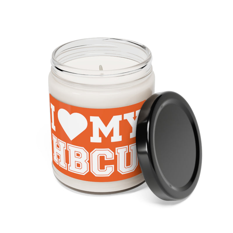 HBCU Scented Soy Candles | "I Love MY HBCU" Label.