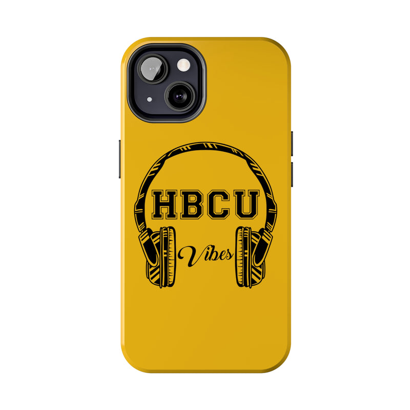 HBCU Vibes Phone Cases | Yellow+Black