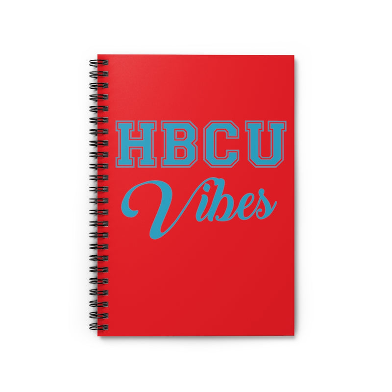 DSU inspired HBCU Vibes Spiral Notebook