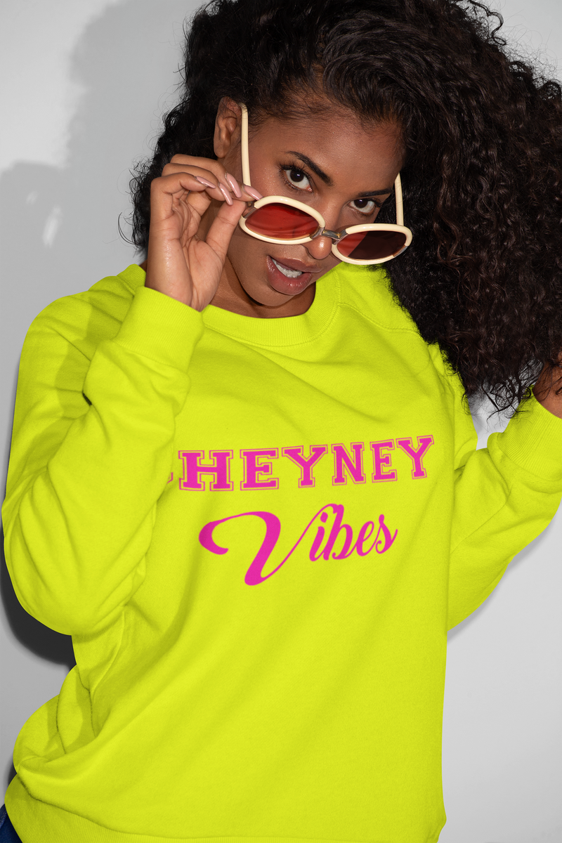 Neon Cheyney Vibes Sweatshirt