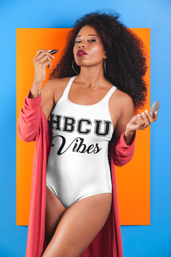 HBCU Vibes Black Women's Classic One-Piece Swimsuit